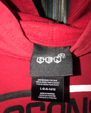 Wisconsin Badgers Sweatshirt Red thumbnail 3