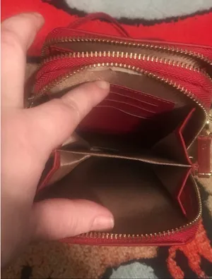 Small red crossbody thumbnail 6