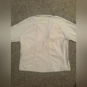 Women's White Long Sleeve Top Size XL thumbnail 5