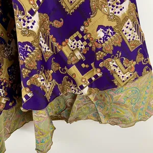 Boutique Reversible Maxi Wrap Skirt BINS419 thumbnail 3