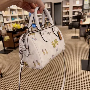 Coach CK164 Mini Rowan Crossbody In Signature Canvas With Hula Print thumbnail 3