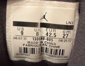 Air Jordan 12 Retro 'Dark Grey' thumbnail 7