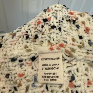 Moon & Madison Cream Confetti Cardigan with Colorful Fleck Detailing thumbnail 7
