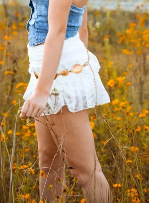 Amazon White lace skirt thumbnail 1