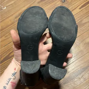 G by Guess Glittery Black Heels thumbnail 12