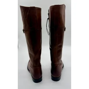 Frye Melissa D Ring Riding Boots Caramel‎ Antique Pull Up Leather Sz 9 NWOB thumbnail 9