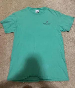 Blue/ Green Simply Southern T- Shirt thumbnail 1