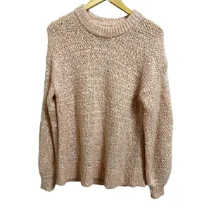 Madewell Baez Pullover Sweater pink white knot size‎ Xs #AC793 $98 thumbnail 2