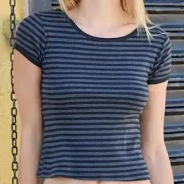 Brandy Melville Hailie Striped Top thumbnail 1