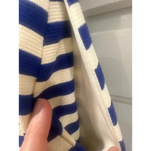 Blue White Striped 2 Piece Skirt Set Sleeveless tennis pickleball Small preppy thumbnail 3