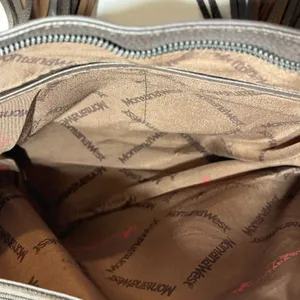 Montana West Large Tasseled Brown Tote Bag thumbnail 12