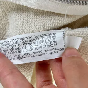 Zara Cream Moto Utility Pants L thumbnail 6