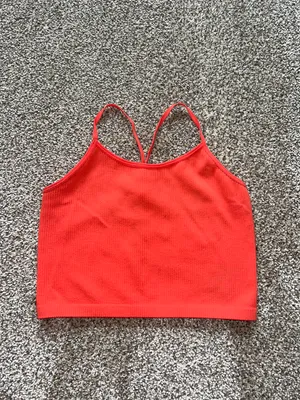 Orange Tank Top Size M thumbnail 1