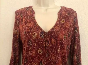Lucky Brand Like new Top. Sz Medium thumbnail 3