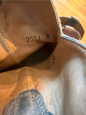 Tecovas Grey Suede Western Ankle Boots thumbnail 8
