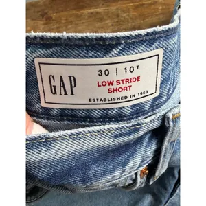 Gap Low Stride Shorts NWT size 30/10 Loose low-rise no stretch thumbnail 8