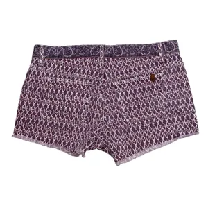 Joe's Jeans Shorts Women's Size 30 Purple Stretch Cotton Blend Denim Beach thumbnail 4