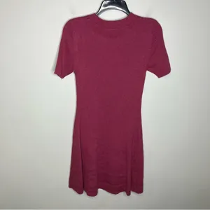 Gap pink ribbed flare sweater dress women's size medium new with tags‎ thumbnail 7