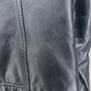 Old Navy Leather Moto Jacket‎ Black Large thumbnail 8
