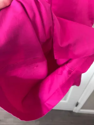 Calvin Klein hot pink work dress stylish cotton blend work attire size 6 thumbnail 5