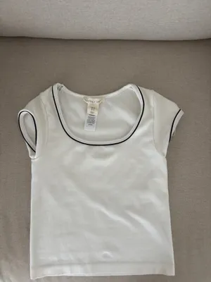 Cute going out top! White thumbnail 2