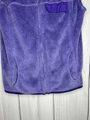Patagonia Vest Womens Sz Small Re-tool Polartec Fleece Purple Hiking Gorp thumbnail 5