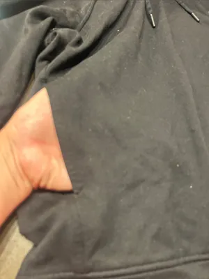 lululemon athletica Black Hooded Pullover Sweatshirt thumbnail 2