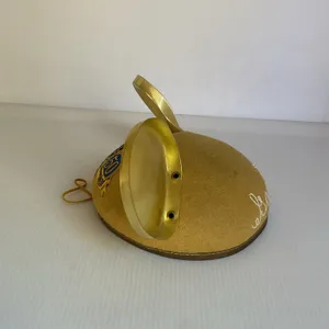 Vintage Disneyland 50th Anniversary Mickey Mouse Gold Ears Hat Infant Disney thumbnail 7