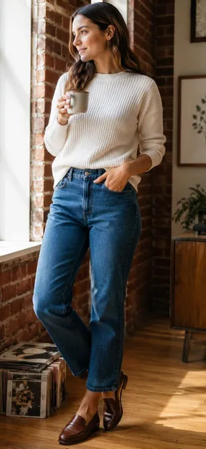 Levi's Vintage 90’s Action Orange Tab High‎ Rise Crop Straight Denim Jeans thumbnail 1