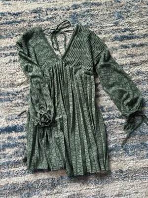 ASOS Green Mini Dress thumbnail 3