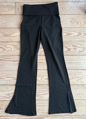Pink yoga pants size m thumbnail 1