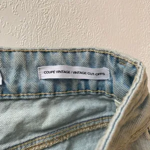 Garage Denim Vintage Cut Off Shorts Size 1/25 Light Wash Distressed Y2K thumbnail 9