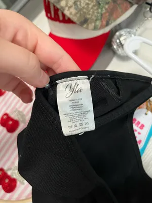 Young LA sports bra Black Size L thumbnail 2