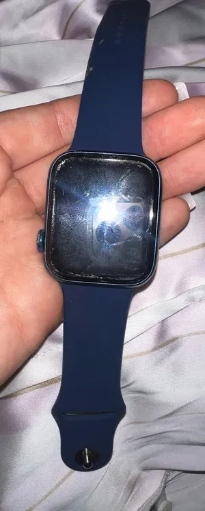 Apple Watch Series 6 44mm GPS + Cellular Blue Aluminum Case Deep Navy 32GB thumbnail 1