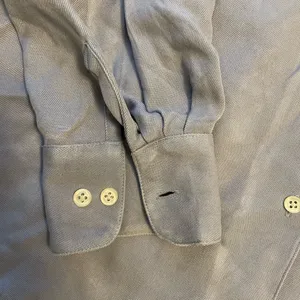 RALPH LAUREN Silk Button Front Collared Embroidered Pocket Sleep Top Size 14 thumbnail 7