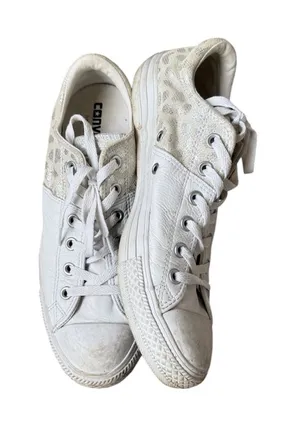 Converse Chuck Taylor All Star Madison leather sneakers metallic animal print thumbnail 1