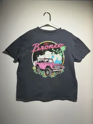 Gray Ford Bronco Pink Print Size Small thumbnail 2