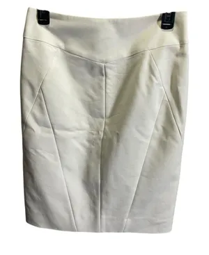 Antonio Melani‎ Womens Pencil Skirt Size 4 Off-White Cotton Blend thumbnail 1