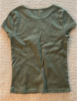 American Eagle Green Tee thumbnail 2