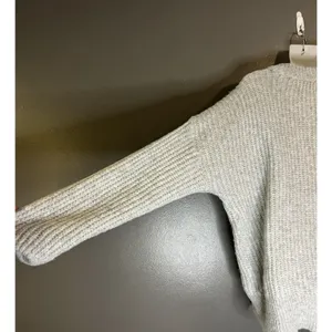 Sonoma Goods For Life Sweater Womens XL Gray Fuzzy Chunky Knit Pullover Cozy thumbnail 6