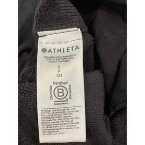 Athleta Sweatpants Size S Black Elastic Waist Drawstring thumbnail 10