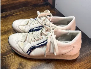 Tory Burch White And Blue‎ Sneakers Size 8 thumbnail 1