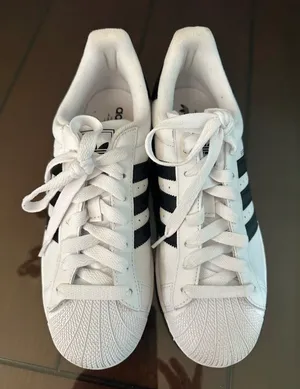 Men’s Size 9/Women’s 10 Adidas original Superstar II white Black Shell Sneakers thumbnail 1