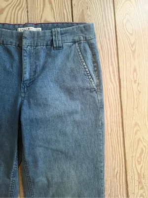 Tommy Hilfiger light wash wide leg jeans size 8 thumbnail 2