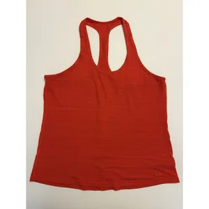 Nike Tank Top Womens Medium Orange/Red Racerback Athletic Workout Activewear thumbnail 2