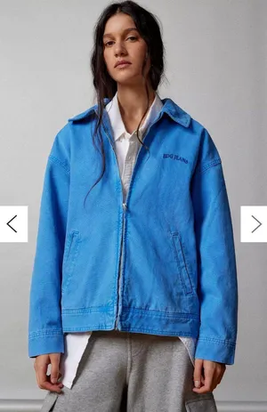 Urban Outfitters BDG Dex Canvas Oversized Workwear Jacket thumbnail 1