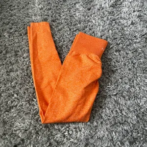 NVGTN Highlight Orange Seamless Leggings Size Xs thumbnail 1