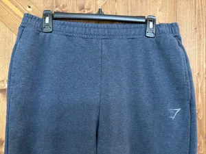 Gymshark Women’s Size Medium Blue Jogger Sweatpants Athletic Lounge (7971) thumbnail 3