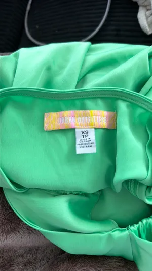 Urban Outfitters Green Strapless Dress thumbnail 5