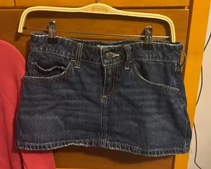 Denim Hollister Skirt thumbnail 1